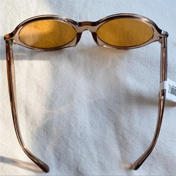 CELINE round oversized acetate retro brown sunglasses NWT - Picture 12 of 12